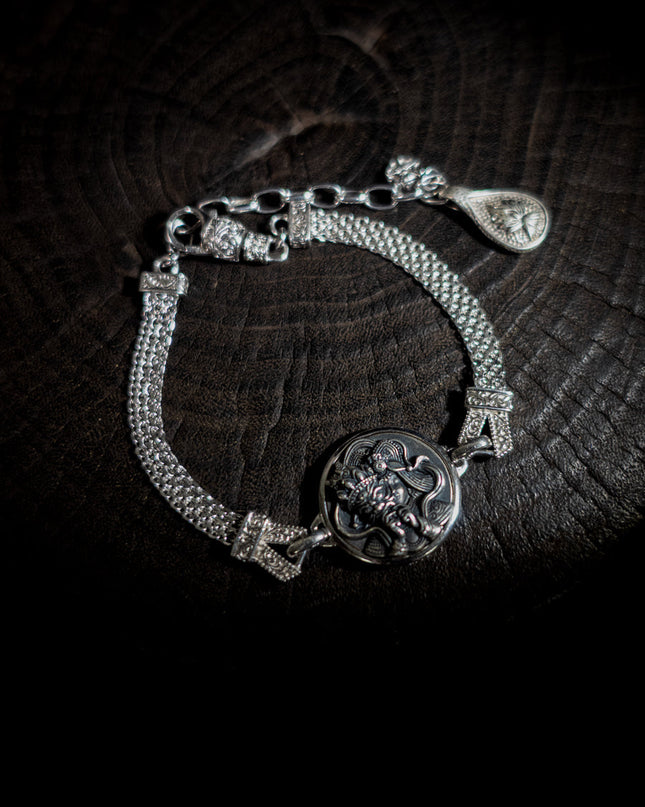 Himalayan female goddess of wealth Zakirum bracelet for prosperity