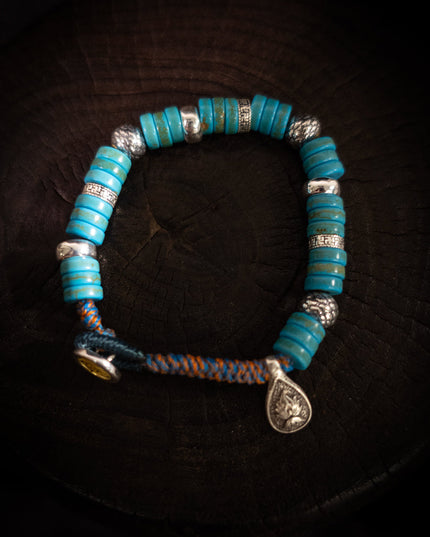 Turquoise Harmony Bracelet | Spiritual Protection, Vitality, and Balance