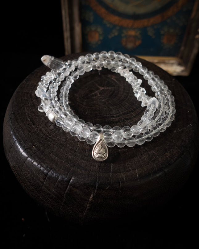 Healing Energy Clear Quartz Bracelet