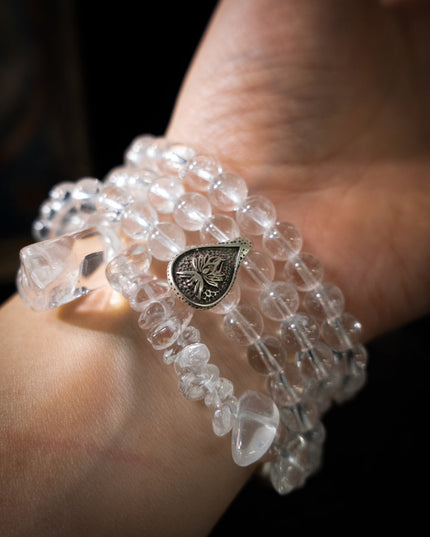 Healing Energy Clear Quartz Bracelet