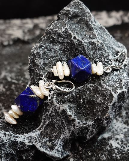 Kailash Moonlight Spiritual Pearl Earrings