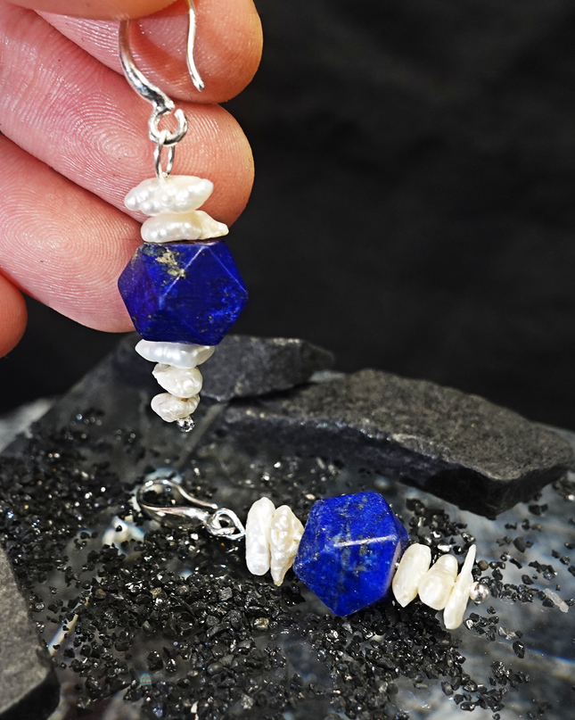 Kailash Moonlight Spiritual Pearl Earrings