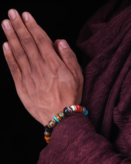 Courage Energy Tibetan Treasures Bracelet