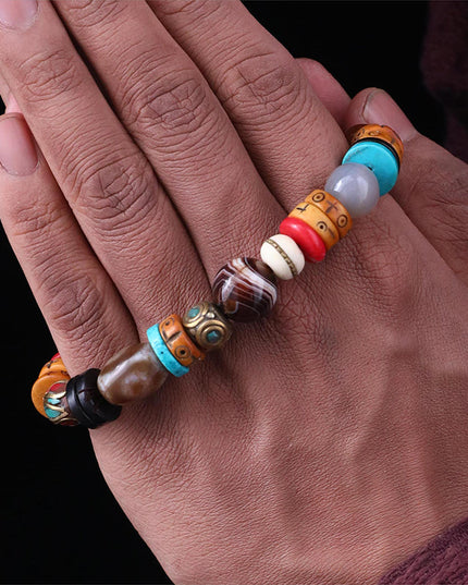 Courage Energy Tibetan Treasures Bracelet