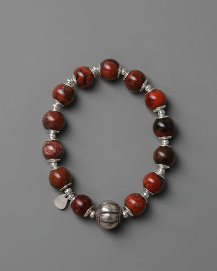 Calm Essence Red Agate Bracelet