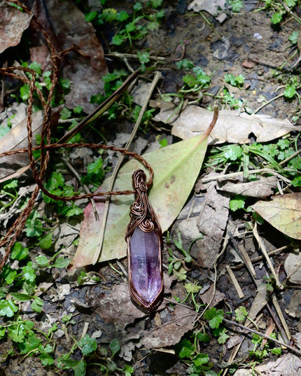 Zen Aura Essence Amethyst Pendant
