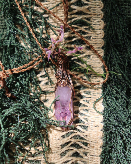 Zen Aura Essence Amethyst Pendant