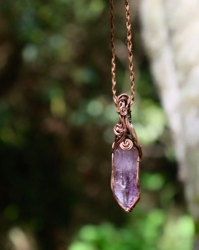 Zen Aura Essence Amethyst Pendant