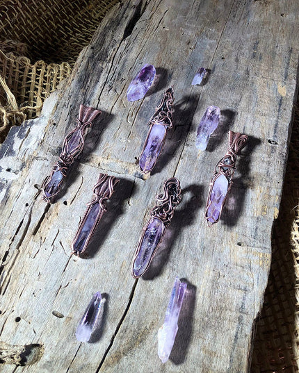 Zen Aura Essence Amethyst Pendant