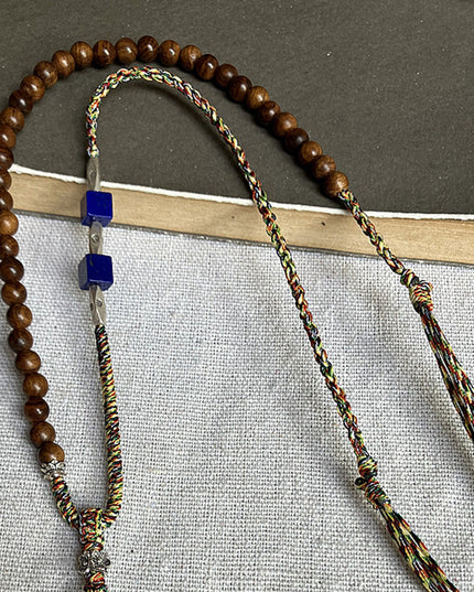 Kailash Energy Essence of Soul Recovery Clear Quartz Pendant with Lapis Lazuli and Sterling Silver