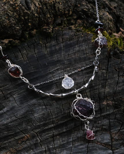 Peaceful Glow Clear Quartz  Necklace