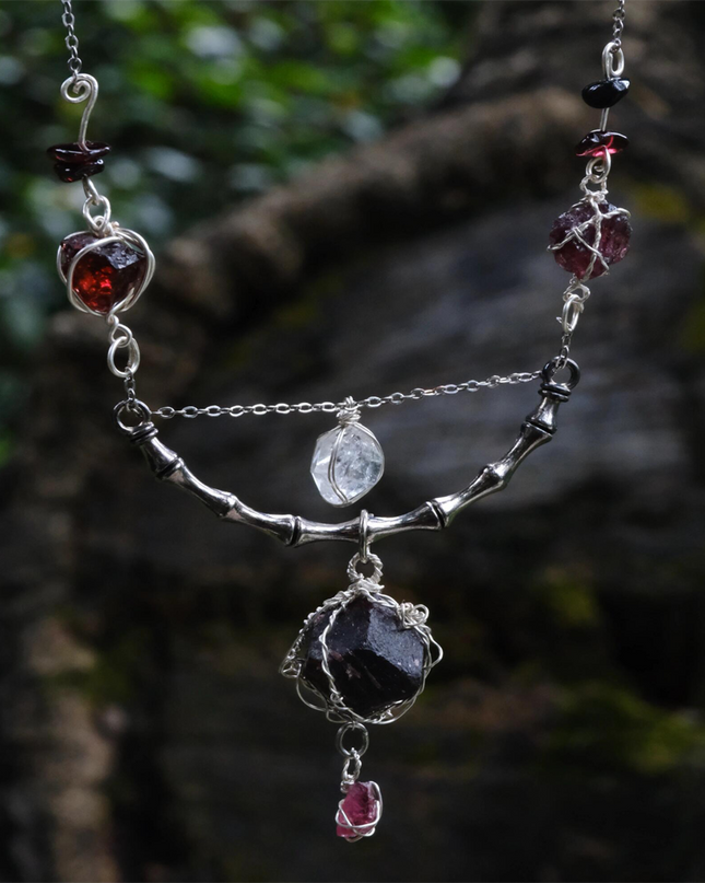 Peaceful Glow Clear Quartz  Necklace