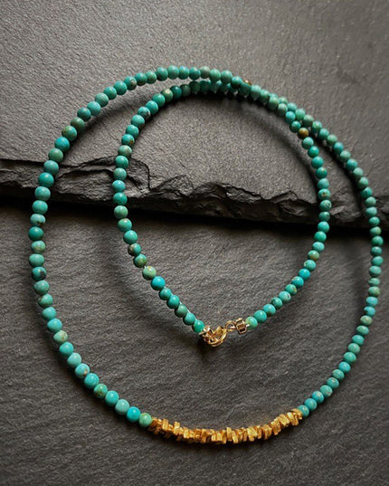 Spirit's Healing Journey Turquoise Necklace