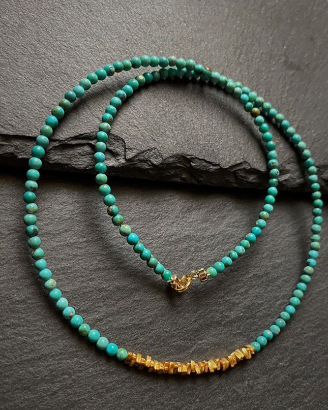 Spirit's Healing Journey Turquoise Necklace