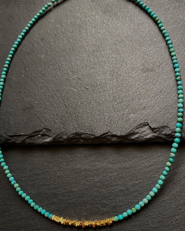 Spirit's Healing Journey Turquoise Necklace