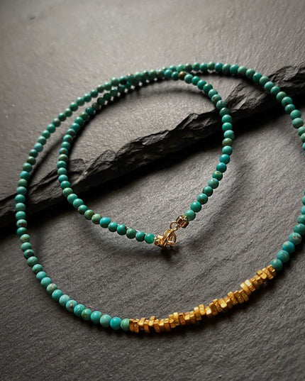 Spirit's Healing Journey Turquoise Necklace