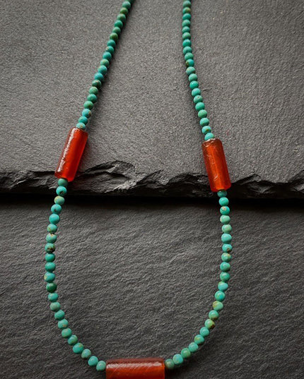 Soul Light Renewal Turquoise Necklace