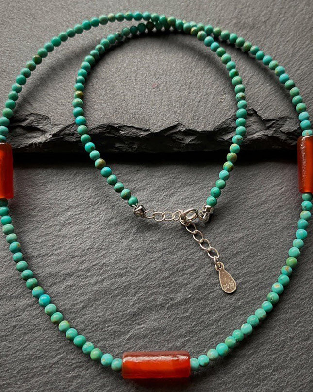 Soul Light Renewal Turquoise Necklace