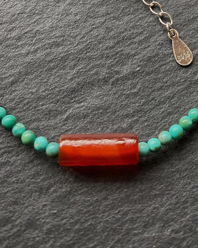 Soul Light Renewal Turquoise Necklace