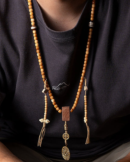 Kailash Energy - Tibetan Prosperity Mala Necklace