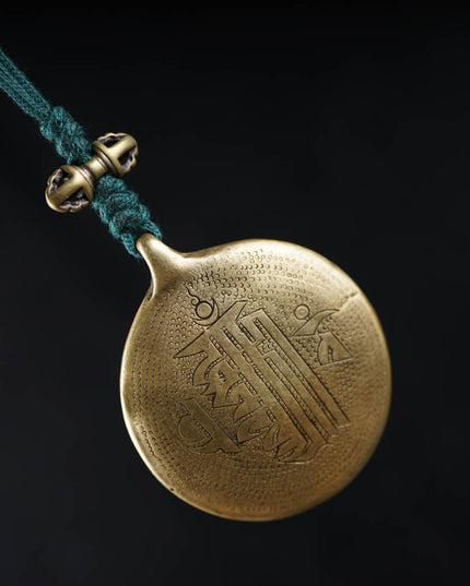 Zodiac Wealth Copper Pendant