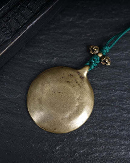 Zodiac Wealth Copper Pendant