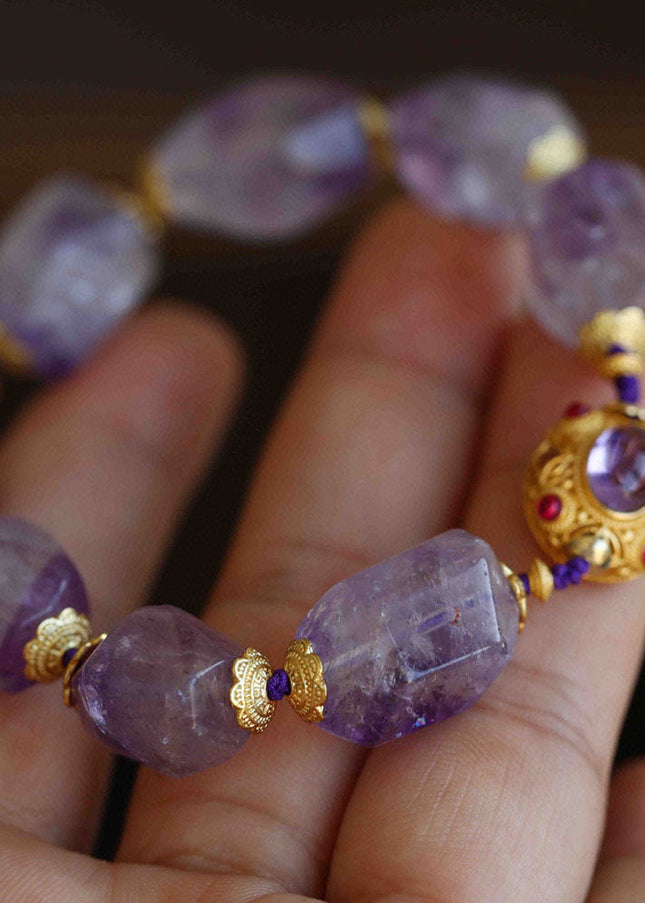 Regal Wealth Realm Amethyst Bracelet
