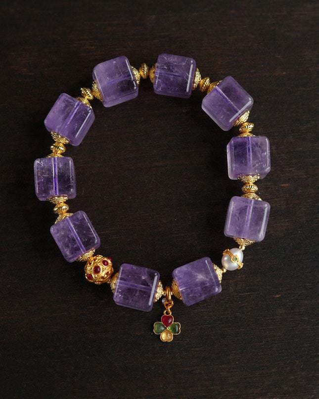 Celestial Blessing Harmony Amethyst Bracelet