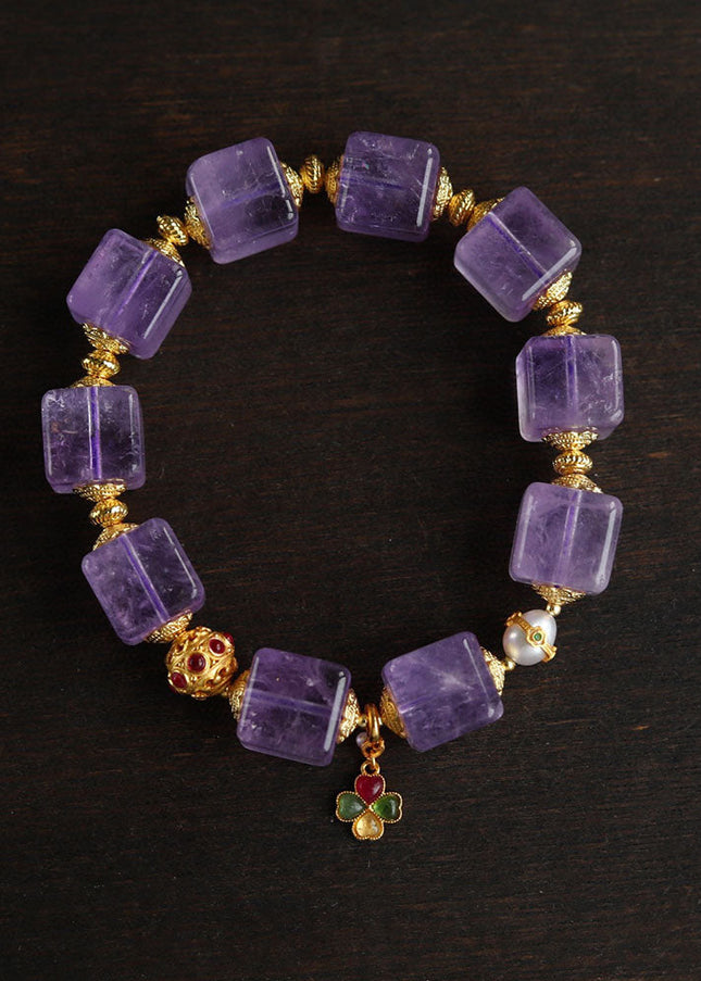 Celestial Blessing Harmony Amethyst Bracelet