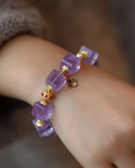 Celestial Blessing Harmony Amethyst Bracelet