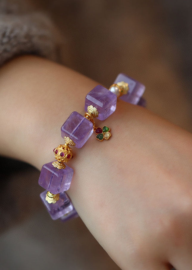 Celestial Blessing Harmony Amethyst Bracelet