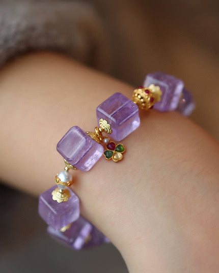 Celestial Blessing Harmony Amethyst Bracelet
