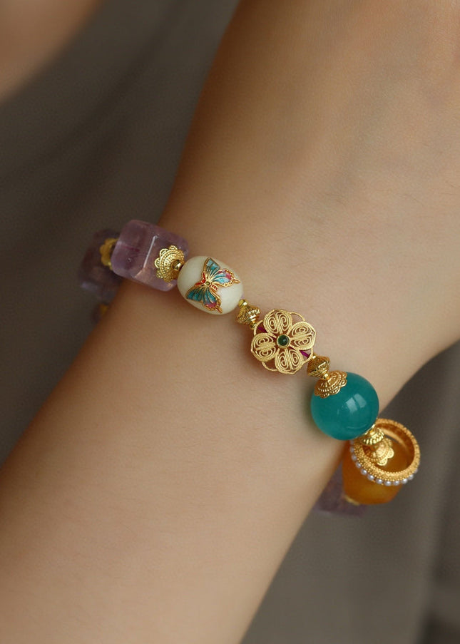 Healing Breath of Life Amethyst  Bracelet