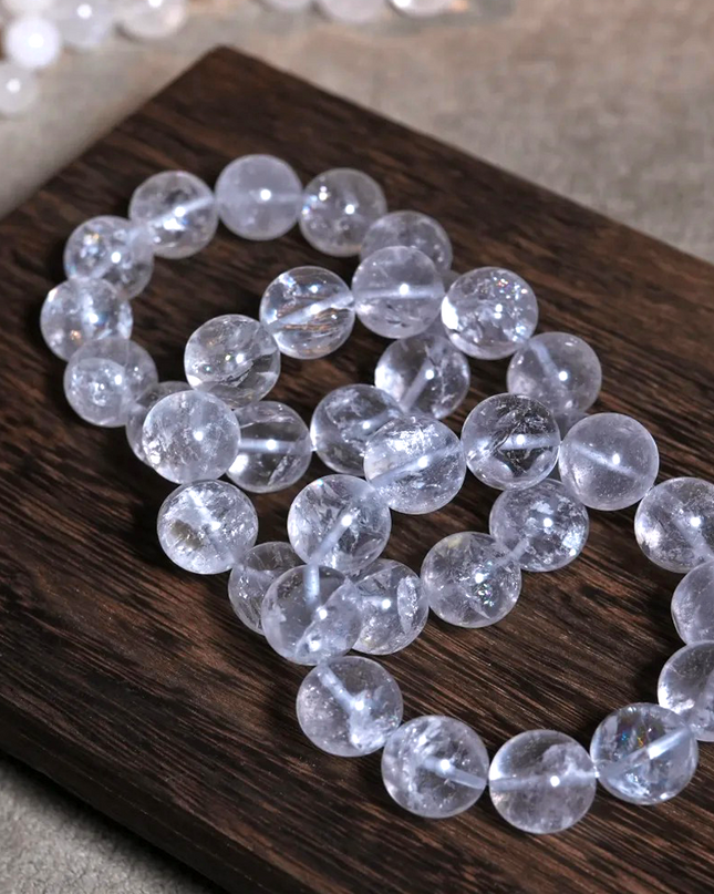 Soul's Restorative Pulse Clear Quartz Bracelet