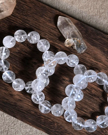 Soul's Restorative Pulse Clear Quartz Bracelet