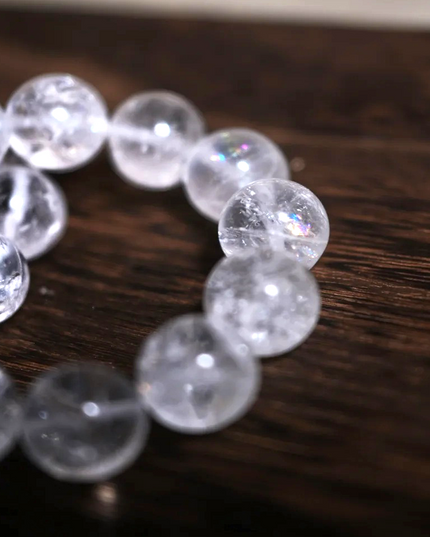 Soul's Restorative Pulse Clear Quartz Bracelet