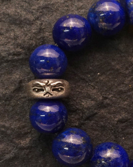 Spiritual Clarity Akshobhya Lapis Lazuli Buddha Bracelet