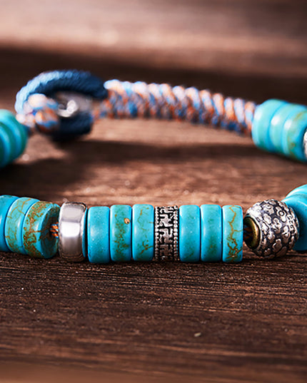 Turquoise Harmony Bracelet | Spiritual Protection, Vitality, and Balance