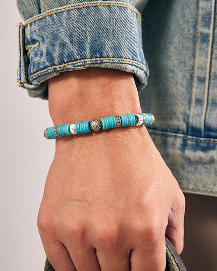 Turquoise Harmony Bracelet | Spiritual Protection, Vitality, and Balance