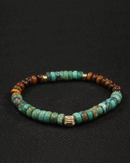 Wealth Turquoise Empowerment Bracelet