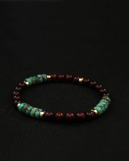 Wealth Turquoise Empowerment Bracelet