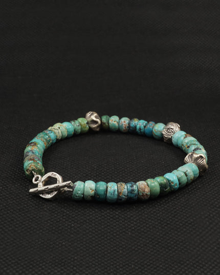 Wealth Turquoise Empowerment Bracelet