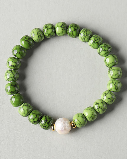 Tranquil Jade Turquoise Bracelet