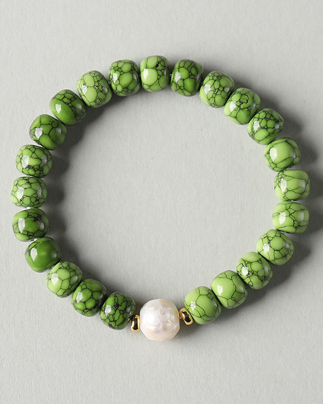 Tranquil Jade Turquoise Bracelet