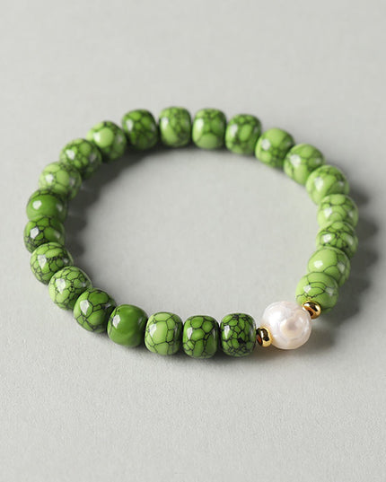 Tranquil Jade Turquoise Bracelet