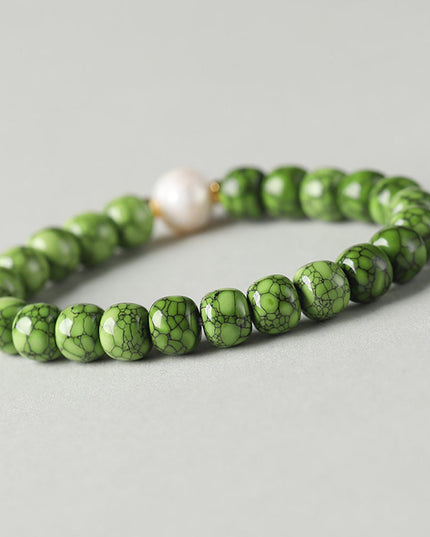 Tranquil Jade Turquoise Bracelet