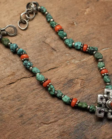 Wealth Guardian Turquoise Silver Bracelet