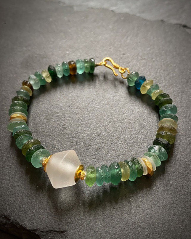 Grace of Blessings Colored Glaze Bracelet
