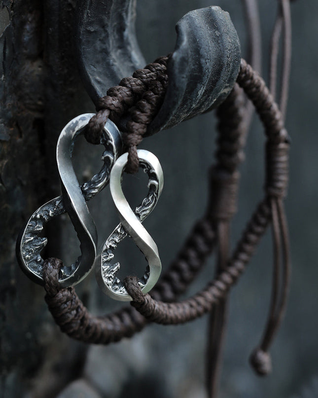 Infinity Guard Handcrafted Silver Bracelet