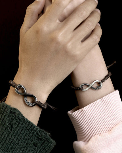 Infinity Guard Handcrafted Silver Bracelet